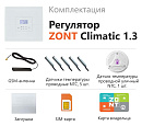ZONT Climatic 1.3 Погодозависимый автоматический GSM / Wi-Fi регулятор (1 ГВС + 3 прямых/смесительных) с доставкой в Благовещенск